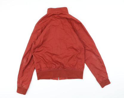 Mens UK Size S New Look Brown Bomber Jacket