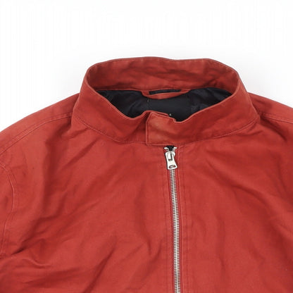 Mens UK Size S New Look Brown Bomber Jacket