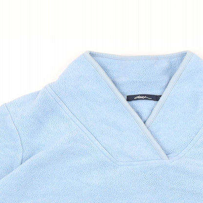 DASH Womens Blue Polyester Pullover Sweatshirt Size 16