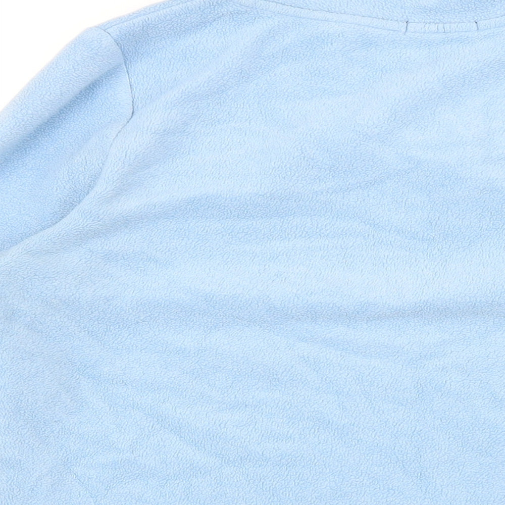 DASH Womens Blue Polyester Pullover Sweatshirt Size 16