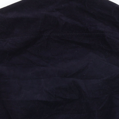 Mens UK Size M Topman Blue Bomber Jacket