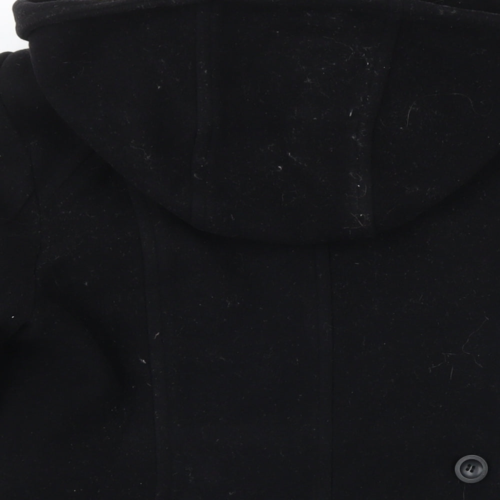 Womens UK Size 10 NEXT Black Overcoat