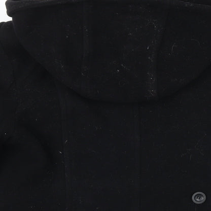 Womens UK Size 10 NEXT Black Overcoat
