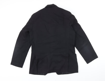 Trutex Boys Black Jacket Blazer Size L Button - North Huddersfield Trust School