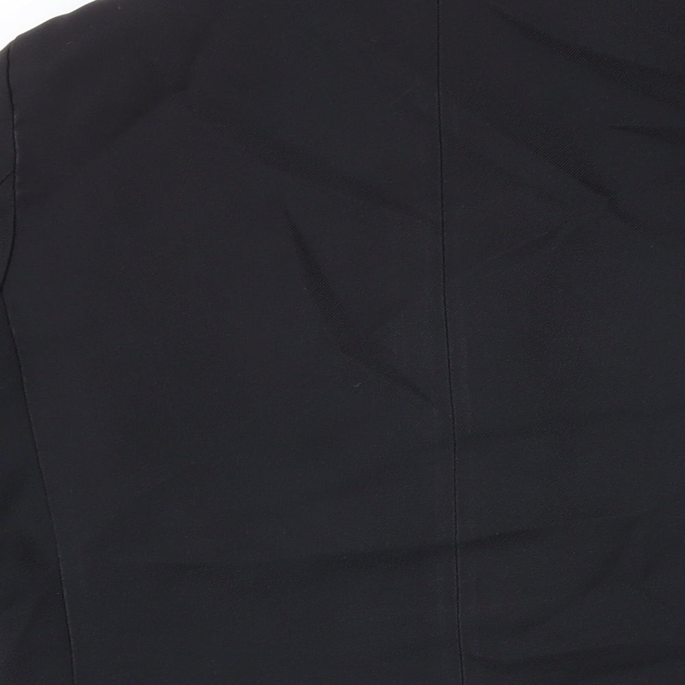 Trutex Boys Black Jacket Blazer Size L Button - North Huddersfield Trust School