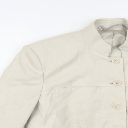 Womens UK Size 8 NEXT Beige Jacket