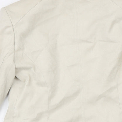 Womens UK Size 8 NEXT Beige Jacket