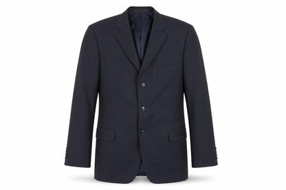 Marks & Spencer Mens Blue Polyester Jacket Blazer Size 42 Regular