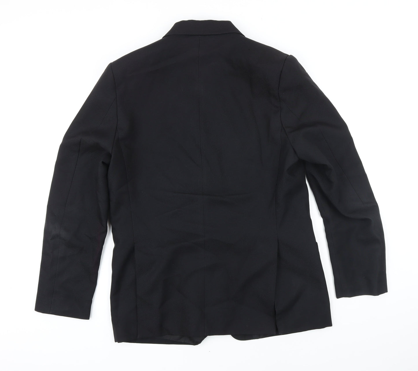 Trutex Boys Black Jacket Blazer Size L Button