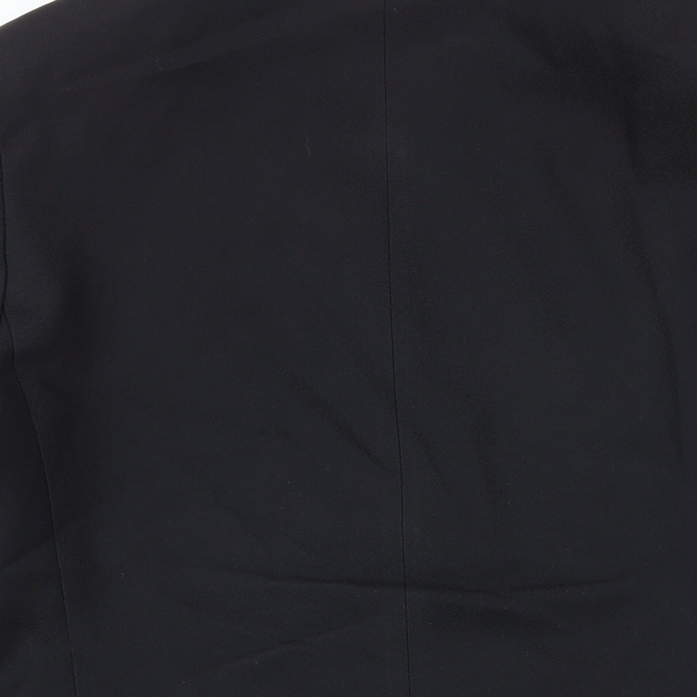 Trutex Boys Black Jacket Blazer Size L Button