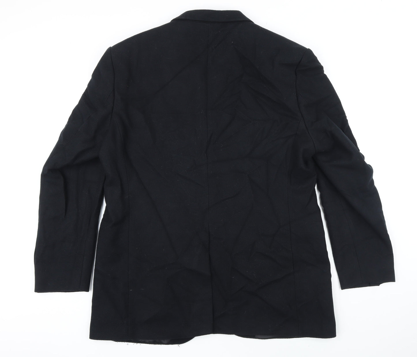 Mens UK Size 44 M&S Big & Tall Black Suit Jacket