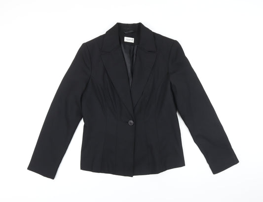 Womens UK Size 12 Together Black Jacket