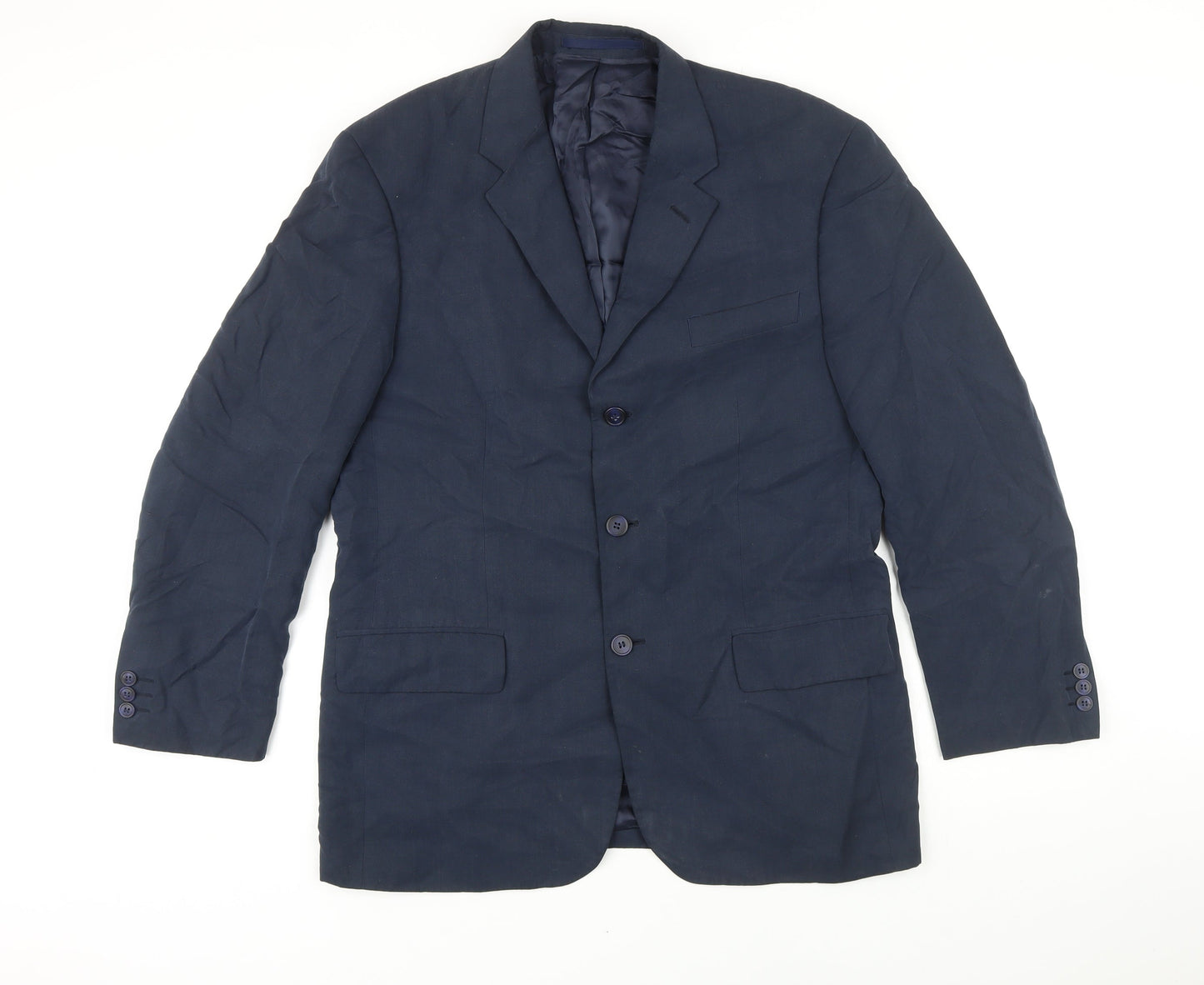 Mens UK Size 40 Ultimo Regular Blue Suit Jacket