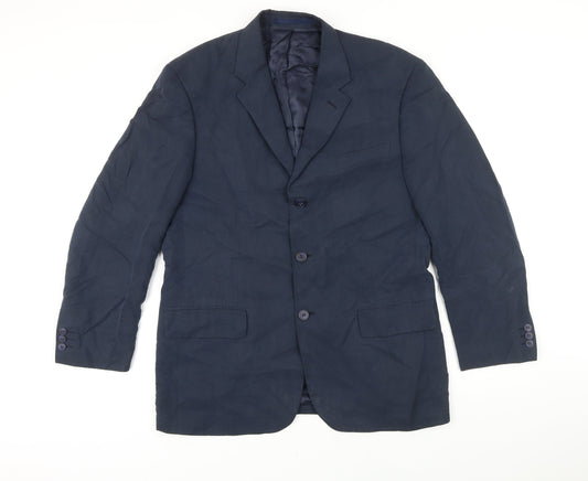 Mens UK Size 40 Ultimo Regular Blue Suit Jacket