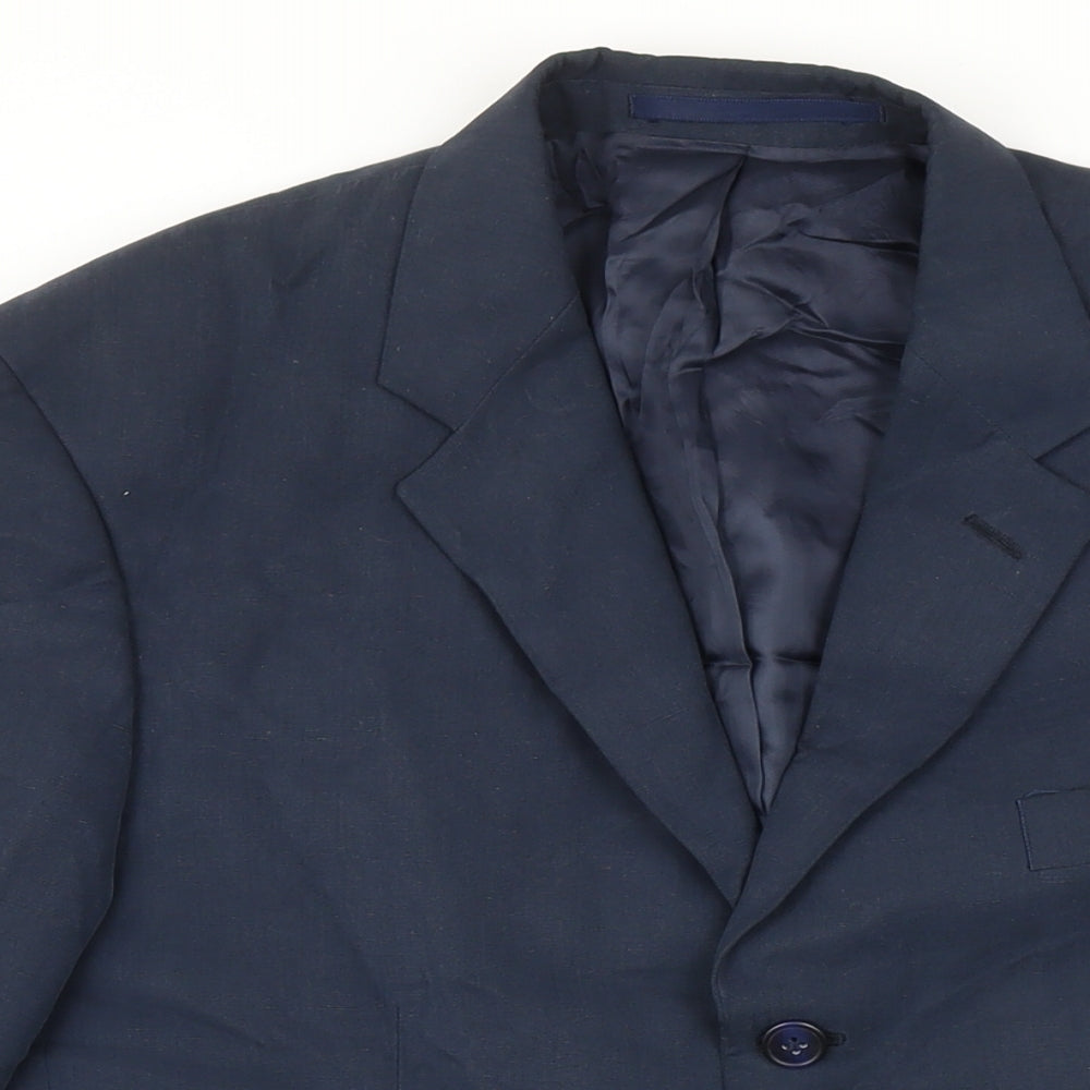 Mens UK Size 40 Ultimo Regular Blue Suit Jacket