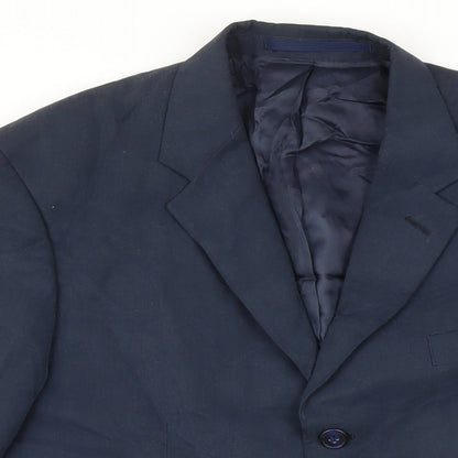 Mens UK Size 40 Ultimo Regular Blue Suit Jacket