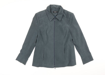 Womens UK Size 10 C.M.D Green Jacket