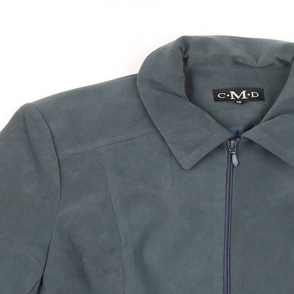 Womens UK Size 10 C.M.D Green Jacket