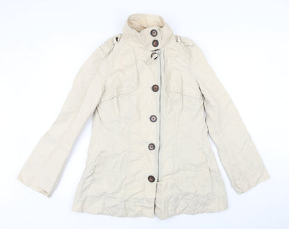 Womens UK Size 10 NEXT Beige Jacket