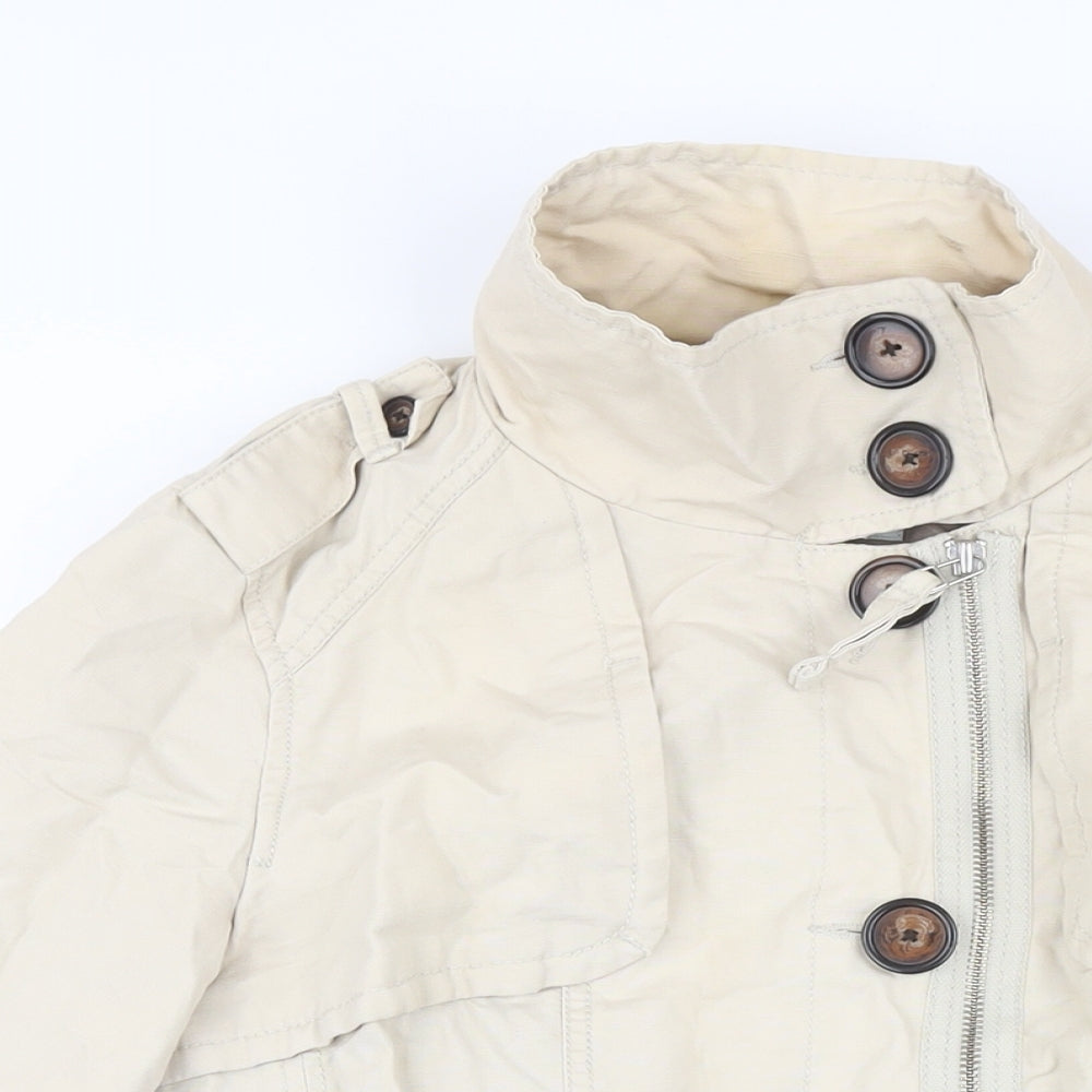 Womens UK Size 10 NEXT Beige Jacket