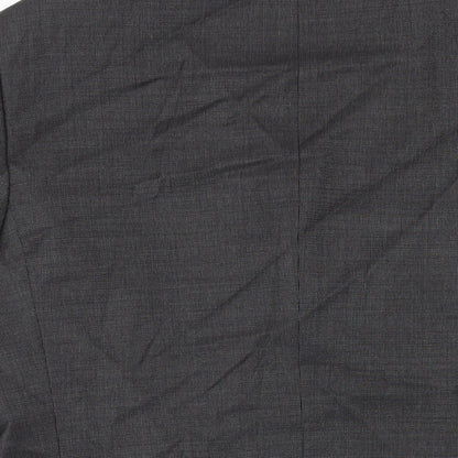 Mens UK Size 40 M&S Regular Grey Suit Jacket