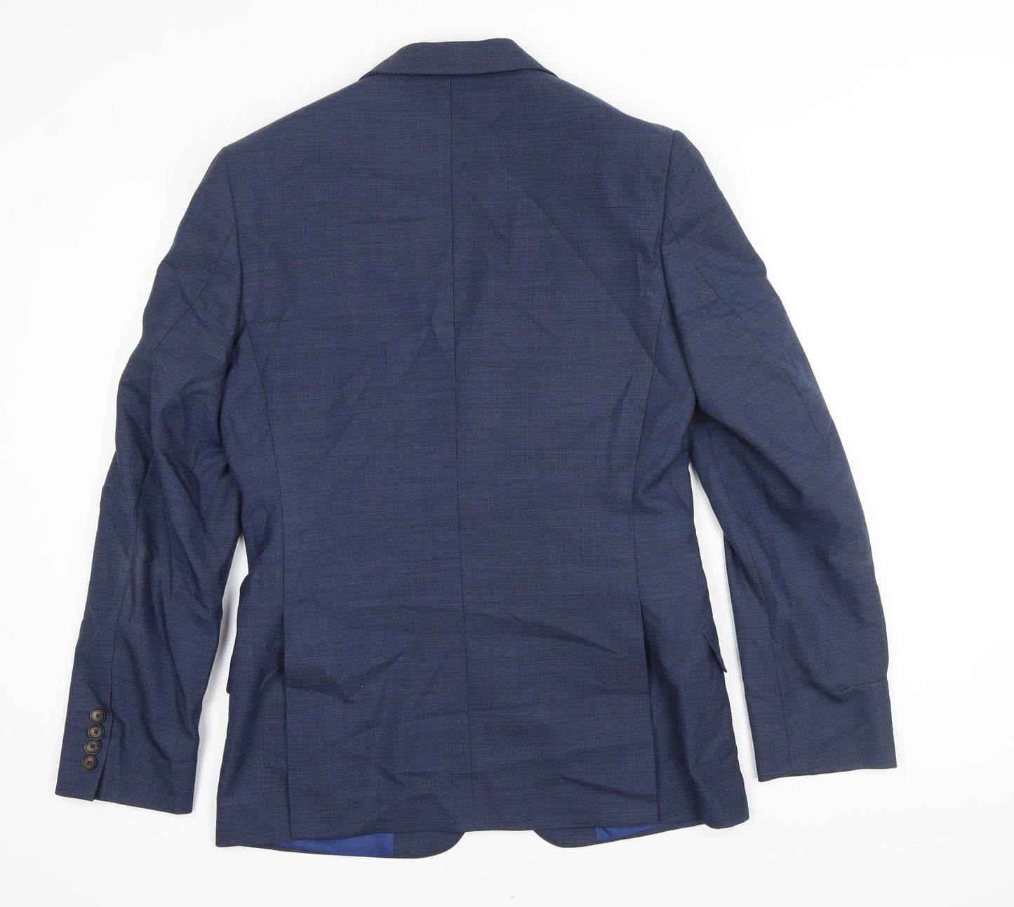 Mens UK Size 36 M&S Regular Blue Suit Jacket