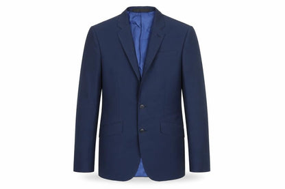 Marks & Spencer Mens Blue Polyester Jacket Blazer Size 36 Regular