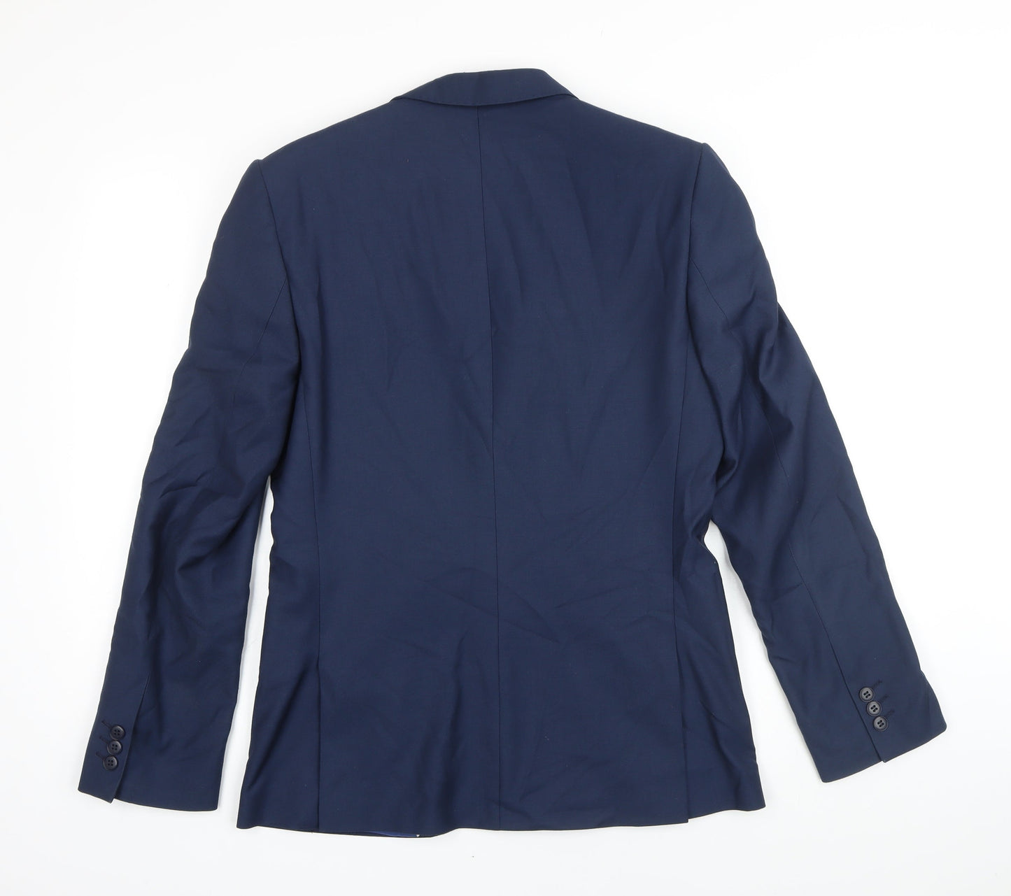 Mens UK Size 36 M&S Regular Blue Suit Jacket