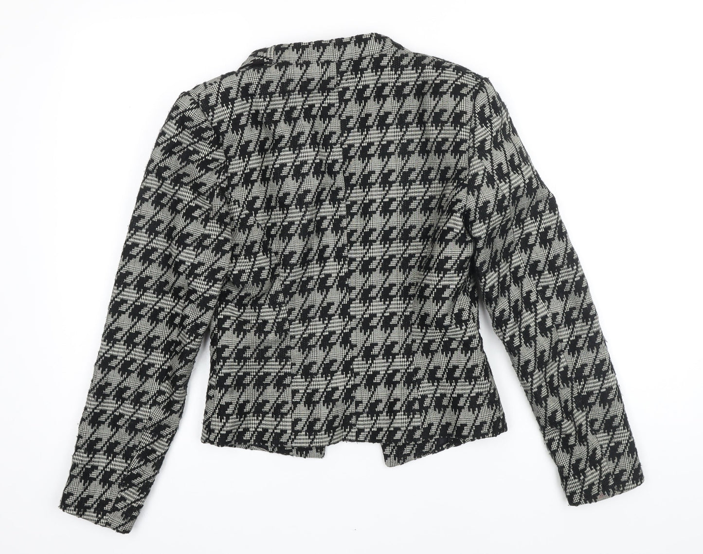 H&M Womens Multicoloured Geometric Jacket Blazer Size 6