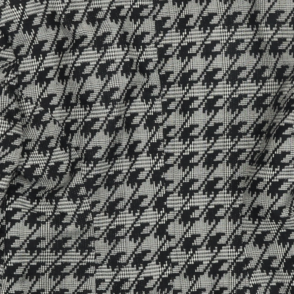 H&M Womens Multicoloured Geometric Jacket Blazer Size 6