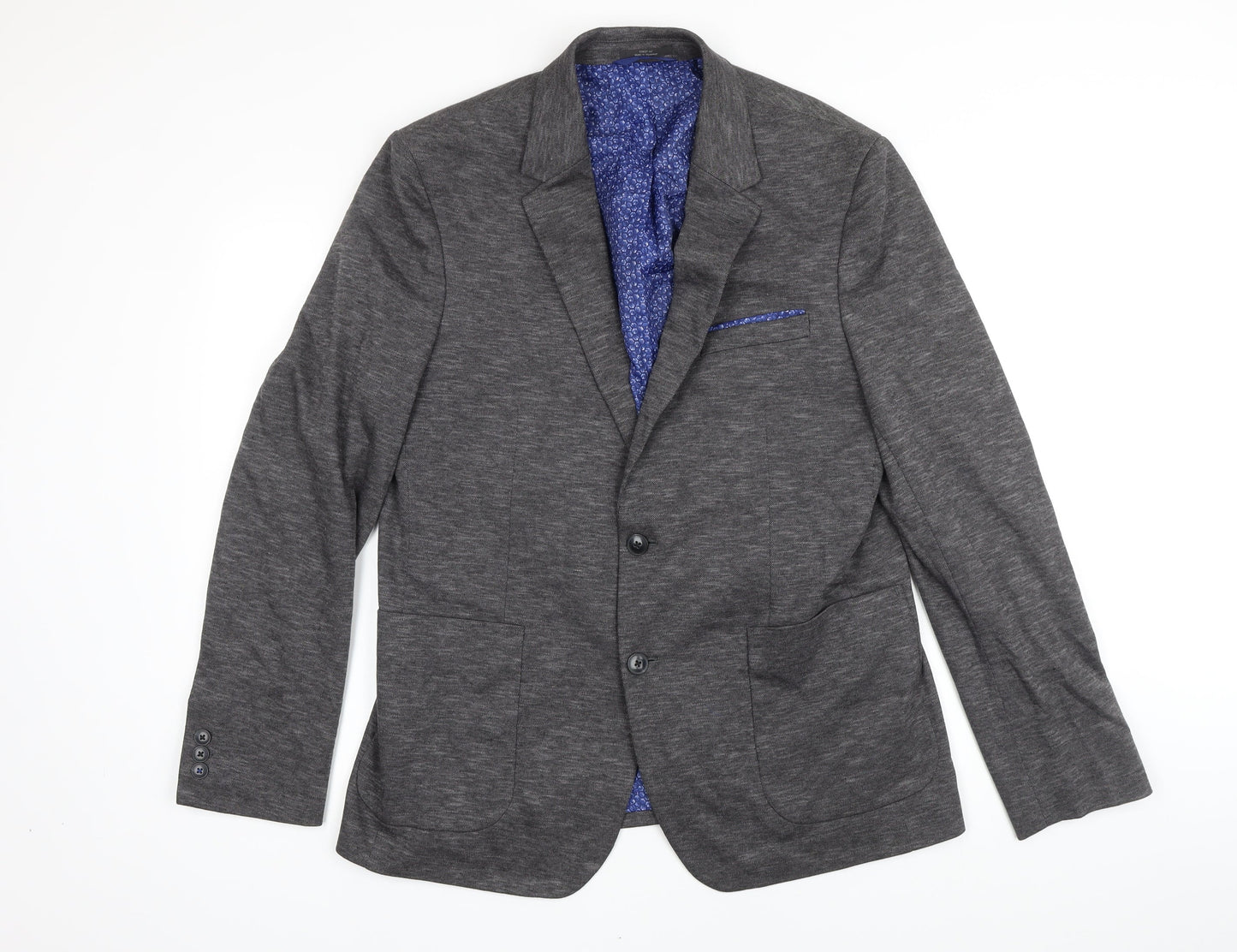 Mens UK Size 42 M&S Regular Grey Suit Jacket