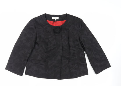 Womens UK Size 12 Marks and Spencer Black Jacket