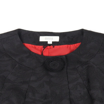 Womens UK Size 12 Marks and Spencer Black Jacket