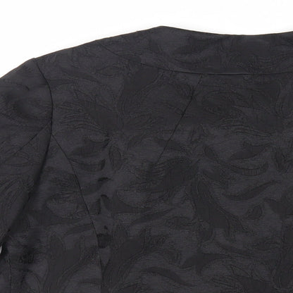 Womens UK Size 12 Marks and Spencer Black Jacket