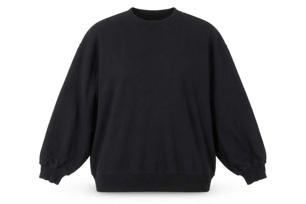 Womens UK Size XL Divided by H&M Black Pullover Sweatshirt