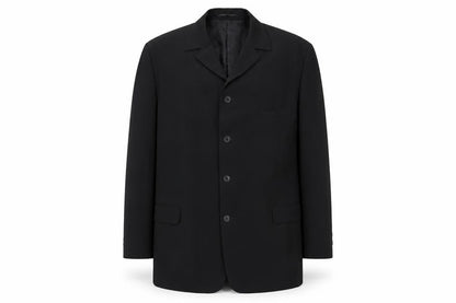 Mens UK Size 46 Wilson Regular Black Suit Jacket