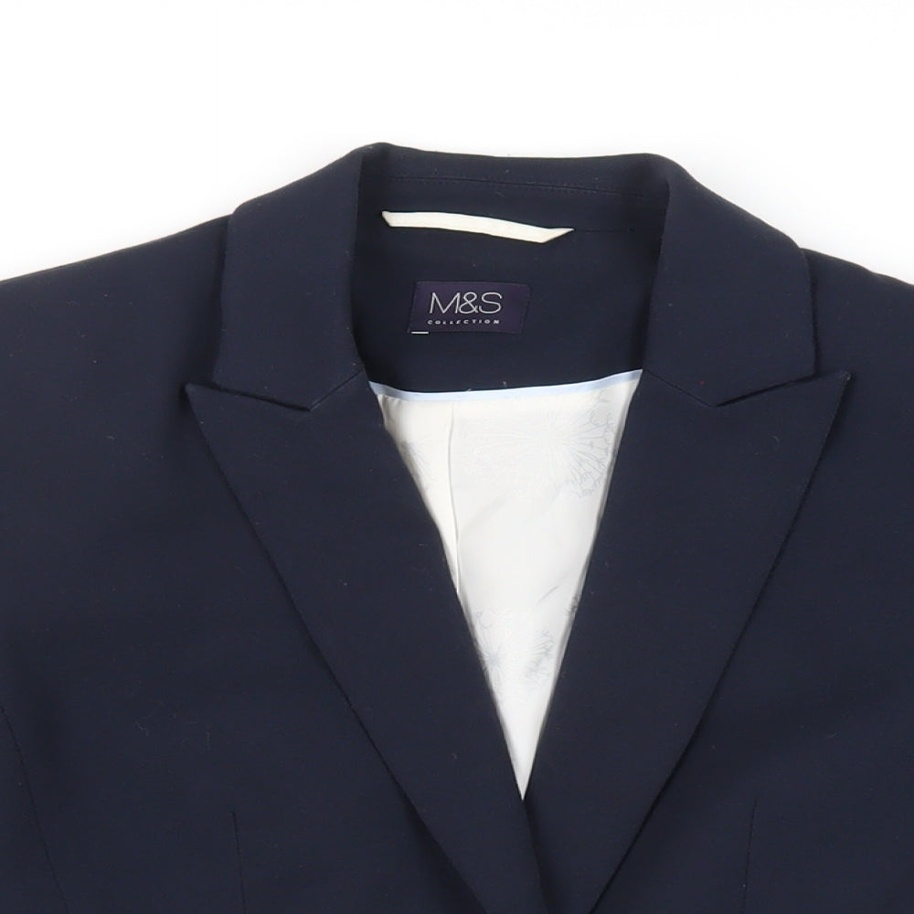 Womens UK Size 8 Marks and Spencer Blue Jacket