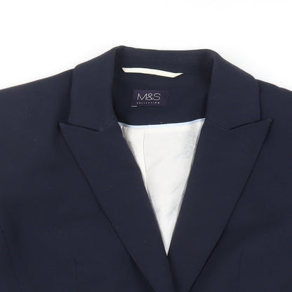 Womens UK Size 8 Marks and Spencer Blue Jacket