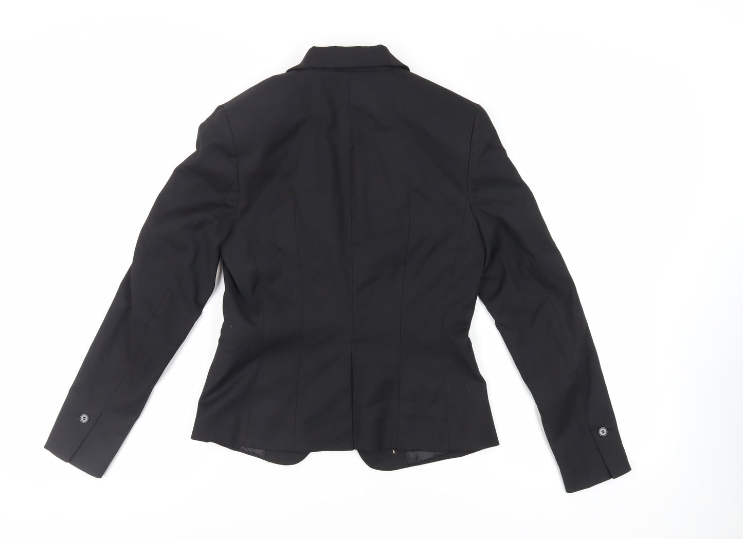 Womens UK Size 10 H&M Black Jacket