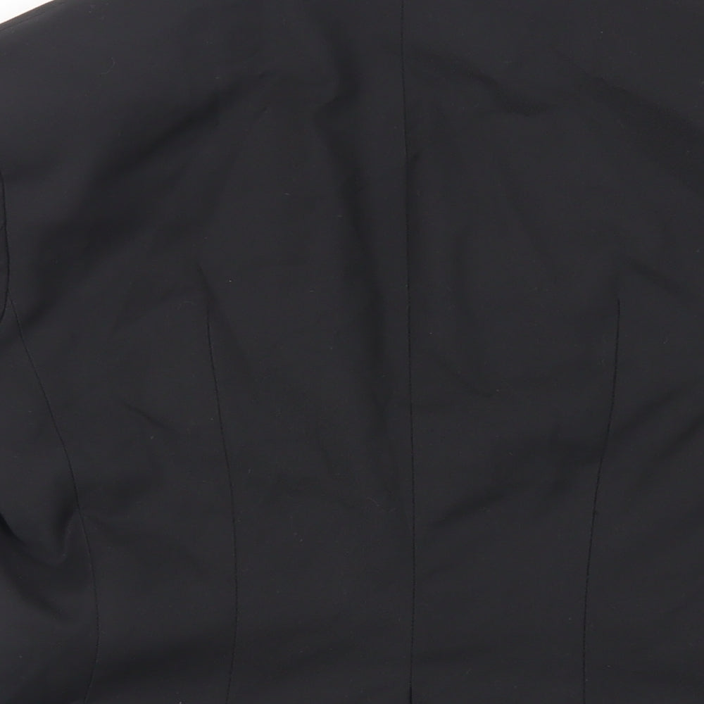 Womens UK Size 10 H&M Black Jacket