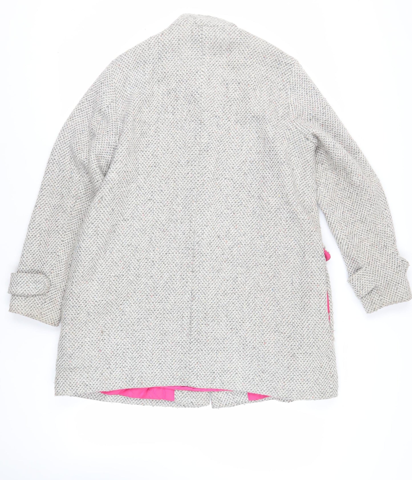 Womens UK Size 16 NEXT Grey Overcoat
