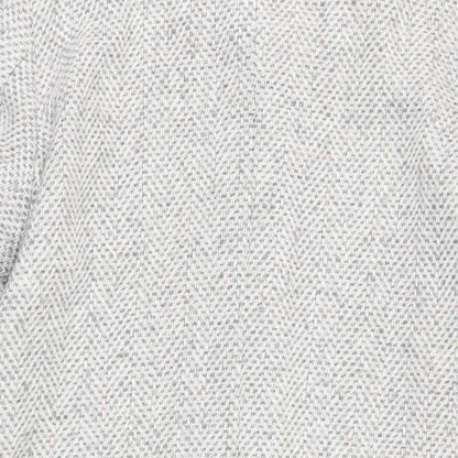 Womens UK Size 16 NEXT Grey Overcoat