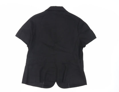 Womens UK Size 16 Marks and Spencer Black Jacket