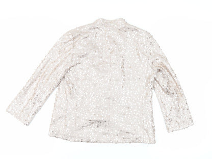 Womens UK Size 8 NEXT Beige Jacket