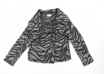 Womens UK Size 14 Kaliko Grey Jacket