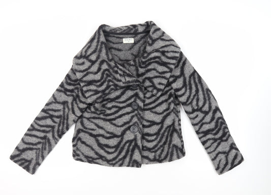 Womens UK Size 14 Kaliko Grey Jacket