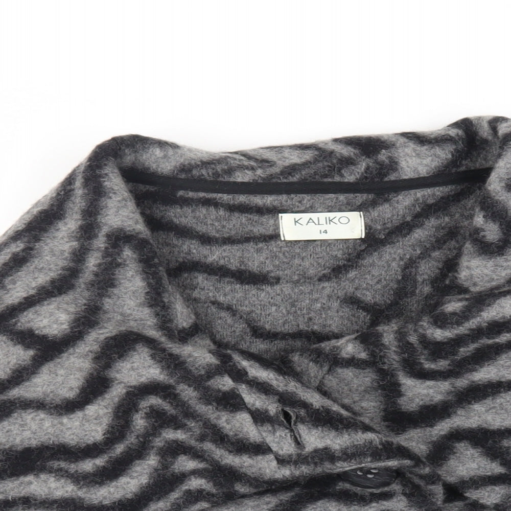 Womens UK Size 14 Kaliko Grey Jacket