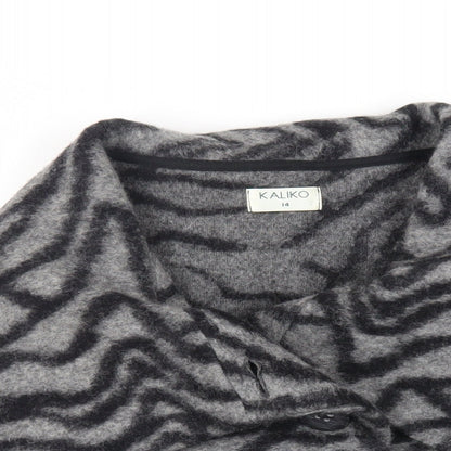 Womens UK Size 14 Kaliko Grey Jacket