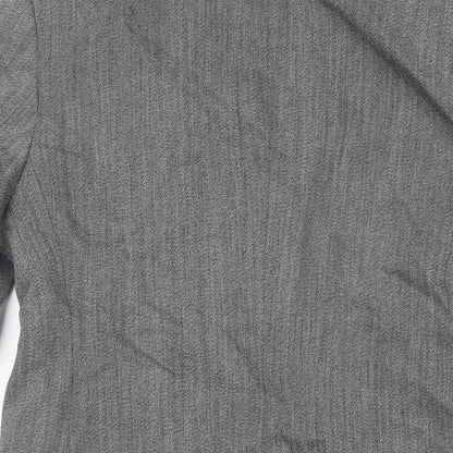 Marks and Spencer Womens Grey Jacket Blazer Size 10 Button