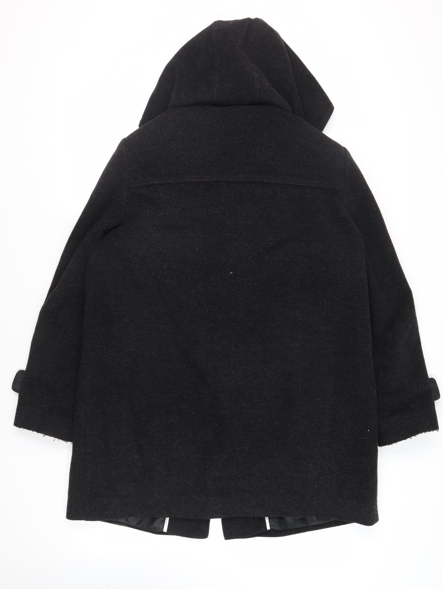 FOUR SEASONS Womens Grey Pea Coat Coat Size XL Toggle